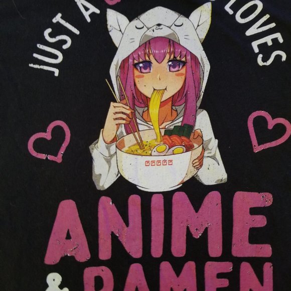 Girl's Anime T-Shirt - Picture 2 of 2